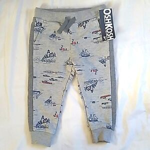 NWT OshKosh Nautical French Terry Joggers